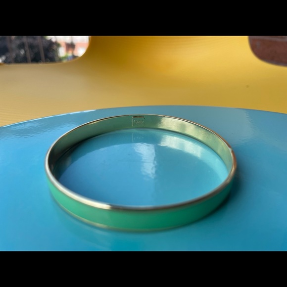 Lot of 2 Aqua turquoise enamel bangle 🛼 - Picture 6 of 7